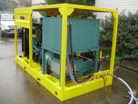 300bar Wysokiego ciśnienia wodny blaster Hydro Blasting Machine do usuwania rdzy