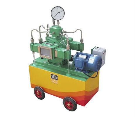 1100W Elektryczna pompa testowa Hydro Testowanie ciśnienia rurociągu dla głowicy odwiertu i BOP