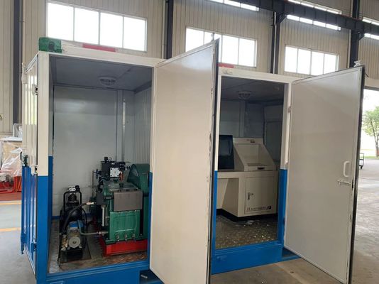 Komputerowa automatyczna wysokociśnieniowa pompa testowa wodna 700bar do rurociągów