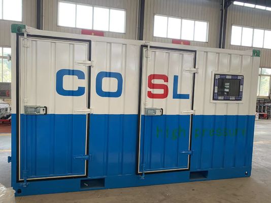 Komputerowa automatyczna wysokociśnieniowa pompa testowa wodna 700bar do rurociągów