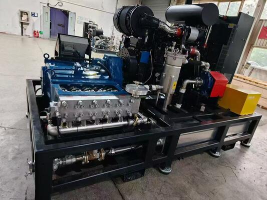 75kw Hydro Blaster Sprężarka Rust Oxide Hydro Blasting